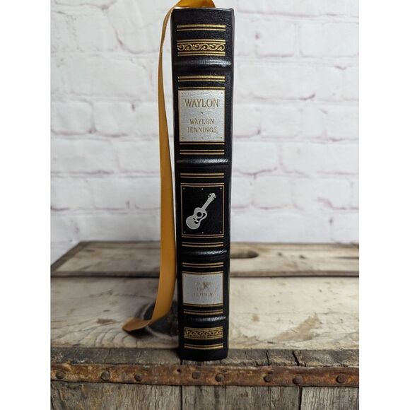 WAYLON Signed Limited First Edition Waylon Jennings 88/3,000 The Easton Press - Picture 4 of 8